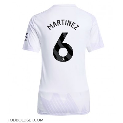 Manchester United Lisandro Martinez #6 Udebanetrøje Dame 2025-26 Kortærmet Manchester United Lisandro Martinez #6 Udebanetrøje Dame 2025-26 Kortærmet